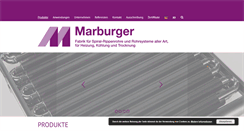 Desktop Screenshot of marburger-siegen.de